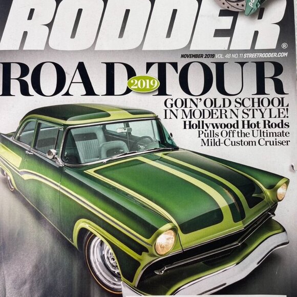 Street Rodder Magazine November 2019 u Vol 48  No 11 Car Restoration Tips Tricks - Picture 2 of 8